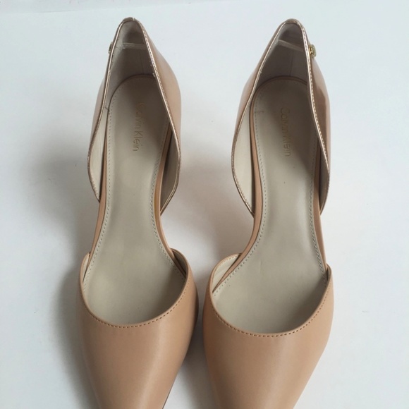 Calvin Klein Naline Nude with Rose Gold Metallic - Picture 7 of 7